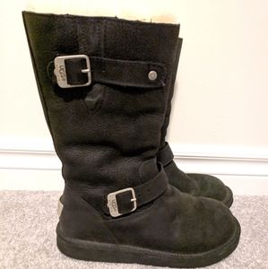 NWOT Ugg Black Kensington Size 6